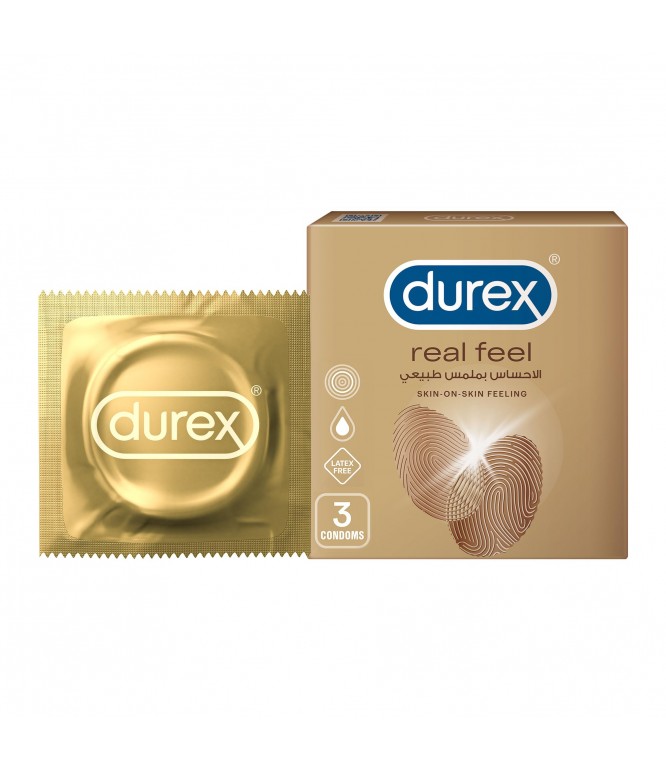 CONDOM DUREX REAL FEEL 3'S