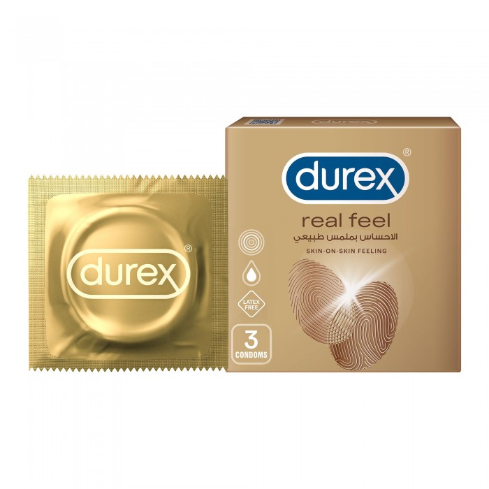 CONDOM DUREX REAL FEEL 3'S