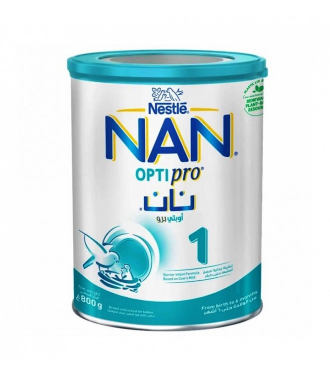 نستله نان حليب أطفال أوبتي برو رقم (1) 800 جم