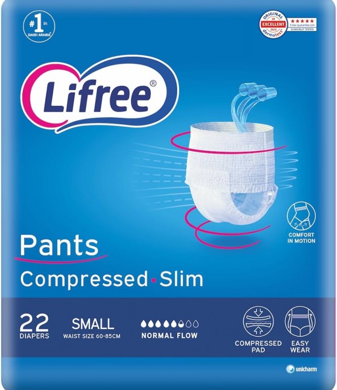 Lifree Adult Diapers Clot Small Size 22 Pieces