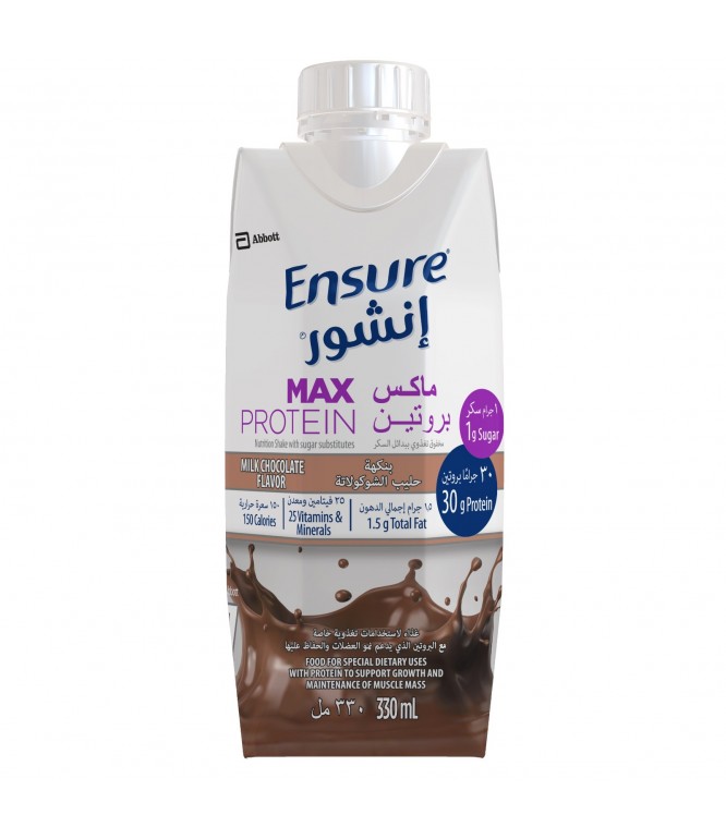 Ensure Max Protein Shake Chocolate Flavour , 330 ml