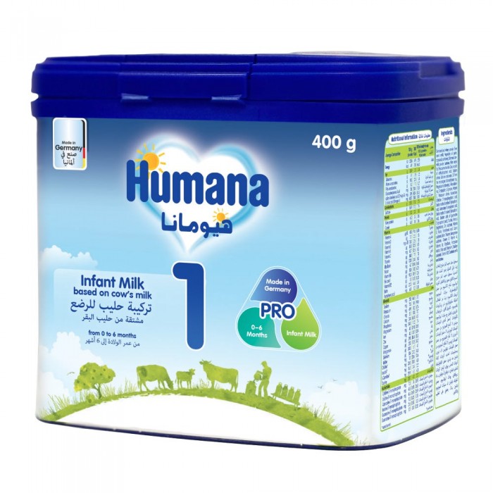 Humana Baby Milk Stage 1 From 0-6 Months 400 Gm