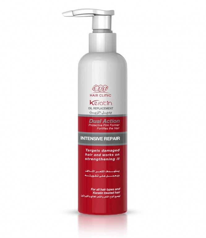 Eva Keratin Oil Replacement Damaged Hair 190ml