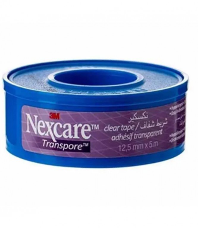Nexcare Micropore Transparent Medical Tape 12.5 mm x 5 m