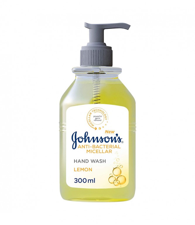 Johnson's Anti-Bacterial Hand Wash with Lemon 300ml