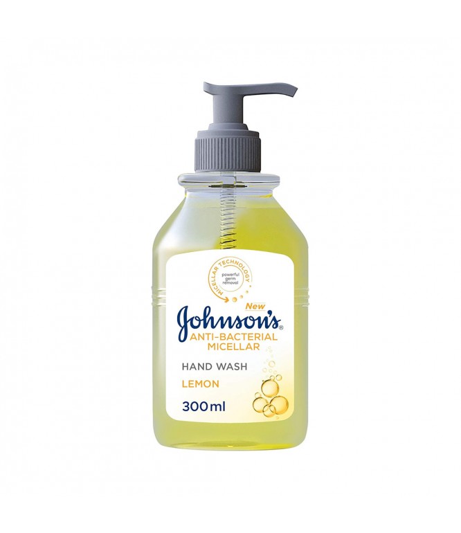 Johnson's Anti-Bacterial Hand Wash with Lemon 300ml