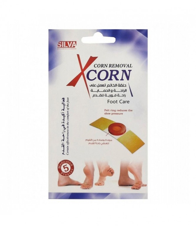 Silva Foot Care Corn Removal Plaster 5pieces