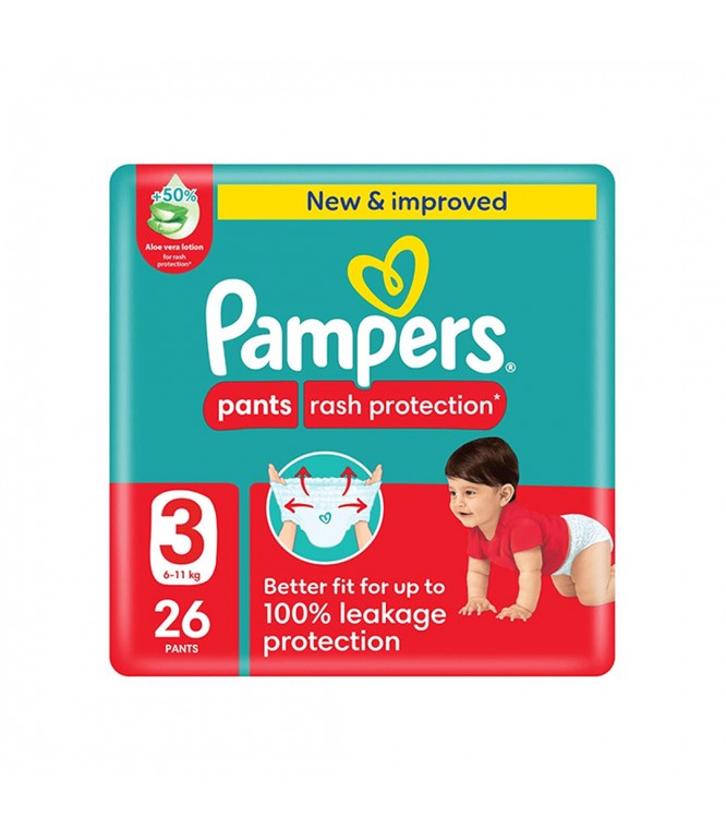 Pampers Pants Size 3 Mega Pack 26 Pcs