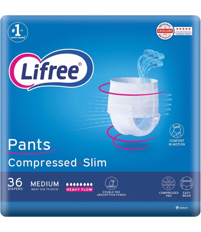 Lifree Culotte Maximum Protection Mega Medium 36'S