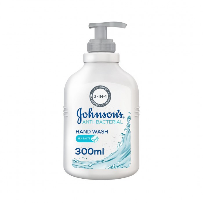 Johnson's Anti-Bacterial Hand Wash with Sea Salts 300ml
