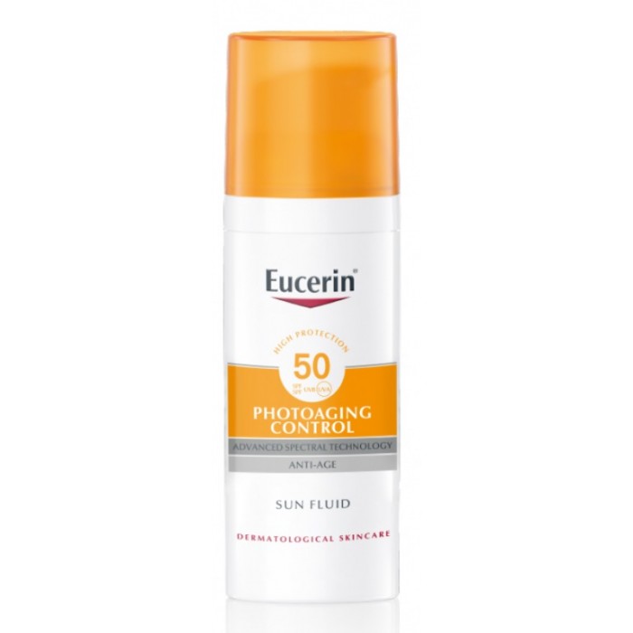 واقي شمس يوسيرين السائل SPF50+ للبشرة المختلطة و البشرة الدهنية 50مل