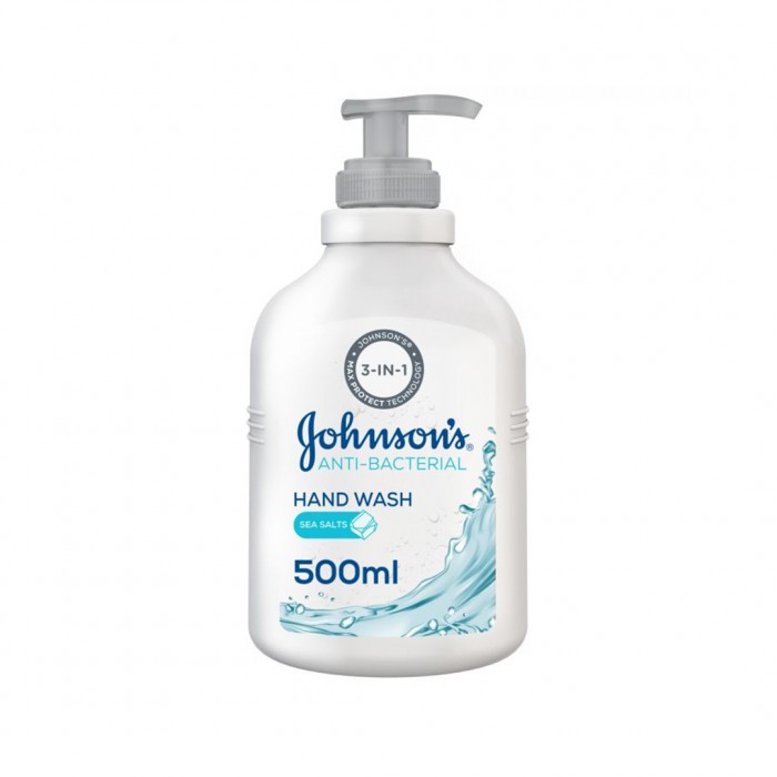 Johnson's Anti-Bacterial Hand Wash with Sea Salts 500ml