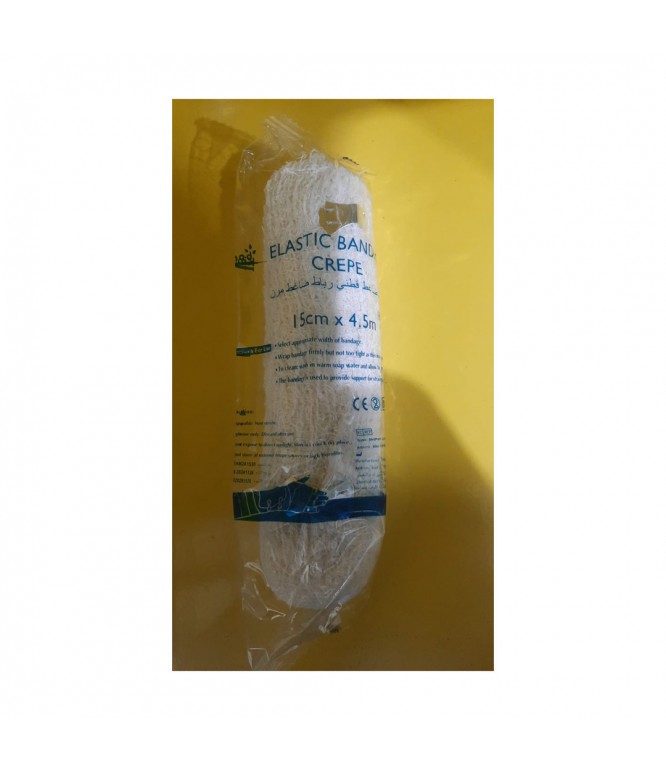 HMC Crepe Elastic Bandage 15 cm × 4.5 m