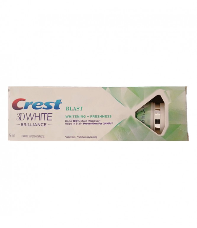 Crest Toothpaste 3D White Brilliance Blast 75 ml