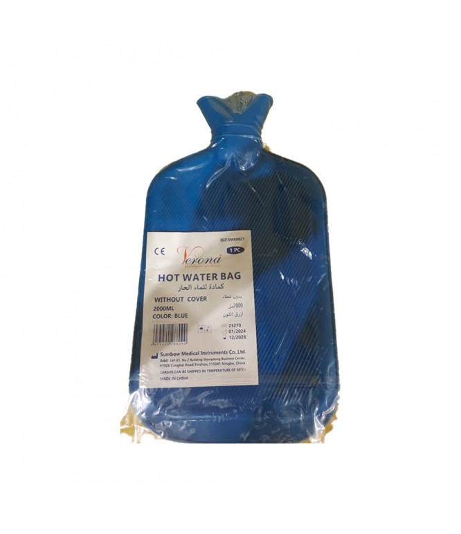 Hot Water Bag Without Cover 2000 Ml AHM