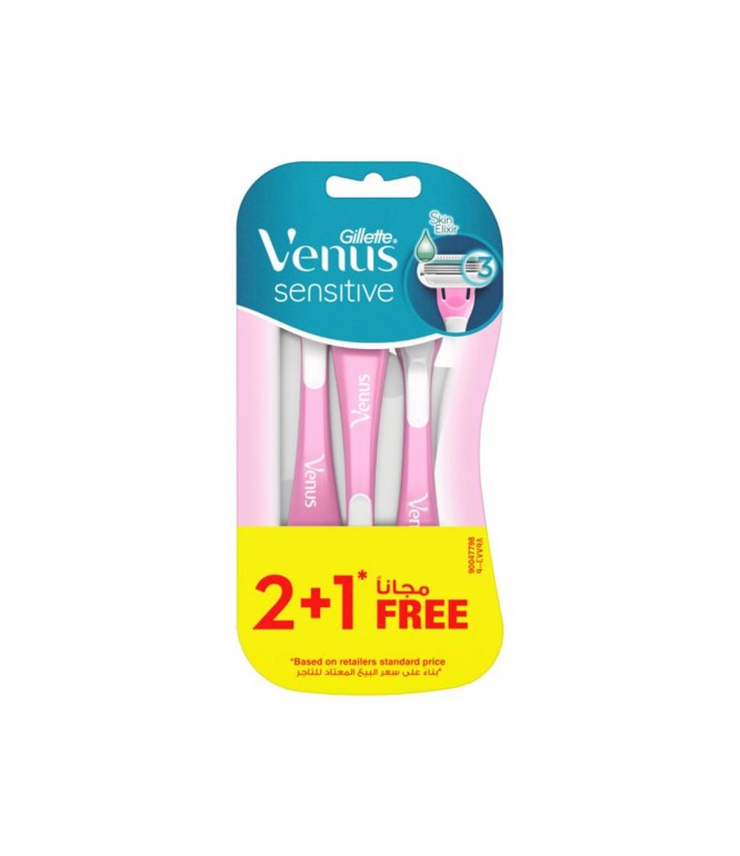 Gillette Venus Razors Sensitive 2+1 Free 1 Kit
