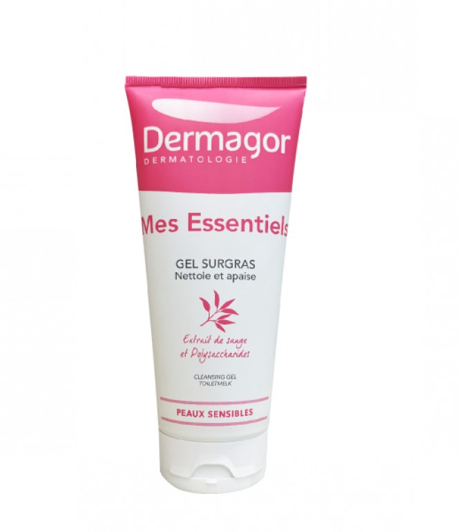 Dermagor Gel Surgras for Sensitive & Damaged Skin Cleansing 200ml