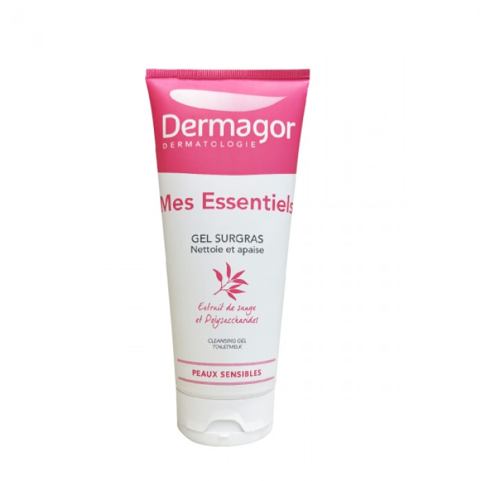 Dermagor Gel Surgras for Sensitive & Damaged Skin Cleansing 200ml