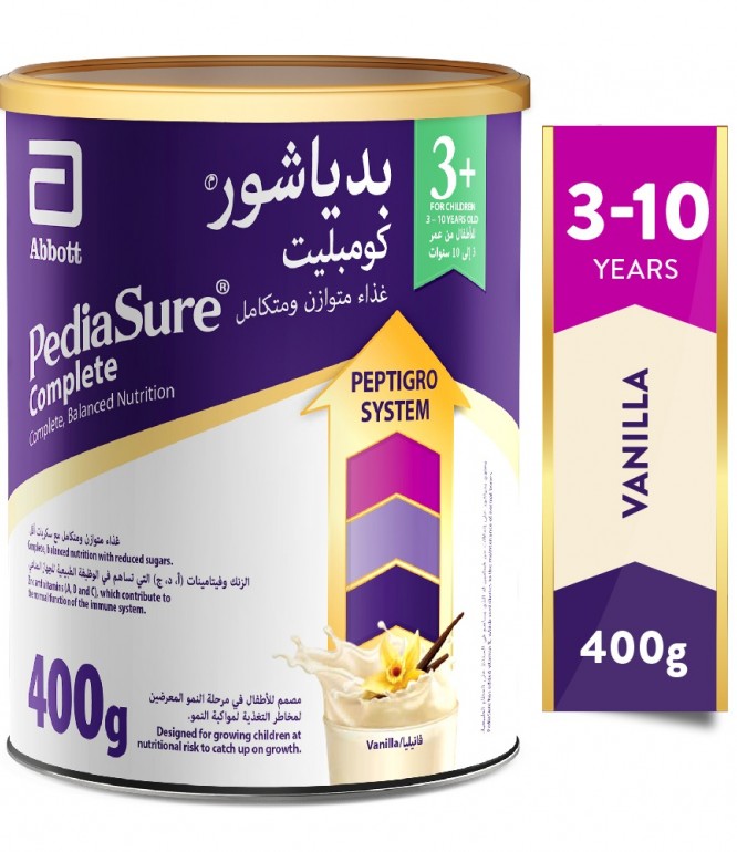 بدياشور كومبليت 3+ فانيلا 400 جم
