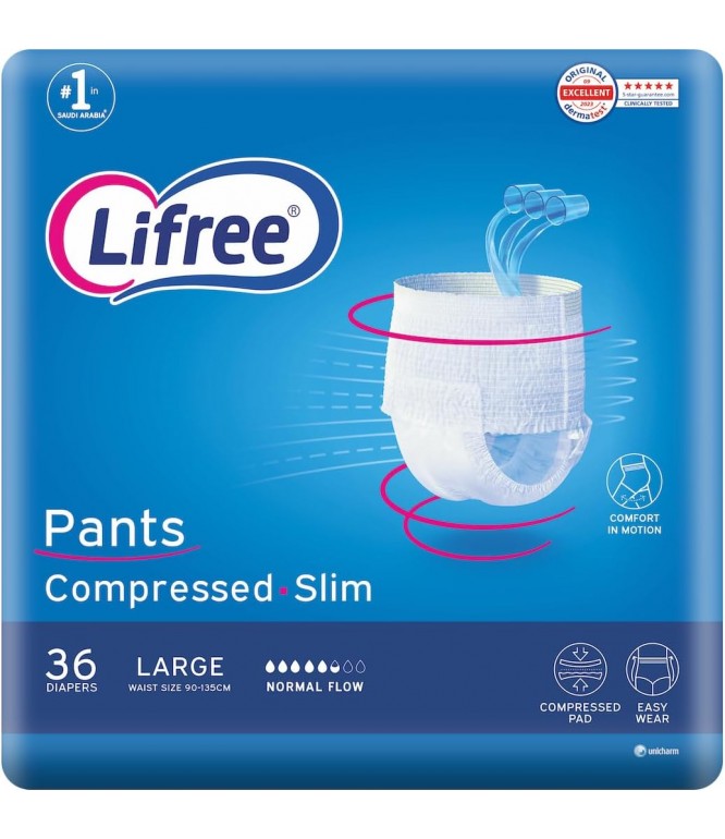 Lifree Culotte Mega Pack Large 36'S