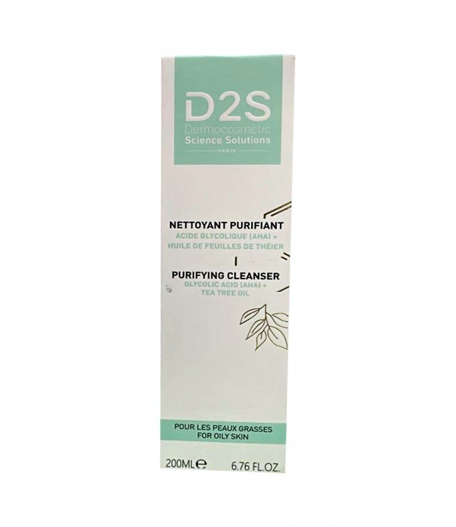 D2S Purifying Gel Cleanser for Oily Skin 200ml