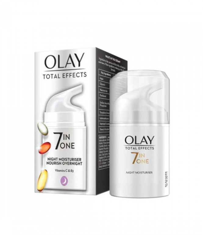 Olay Total Effect Night Firming Moisturiser Night Cream - 15ml