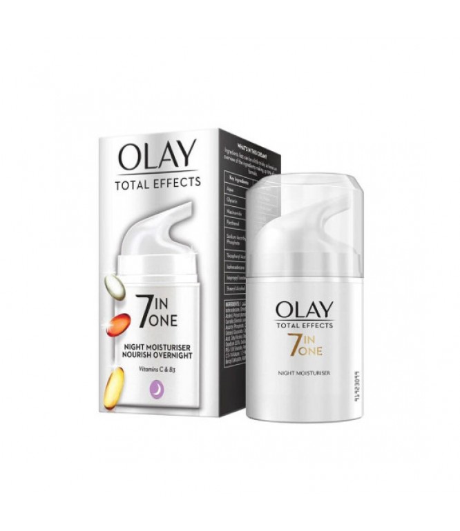 Olay Total Effect Night Firming Moisturiser Night Cream - 15ml