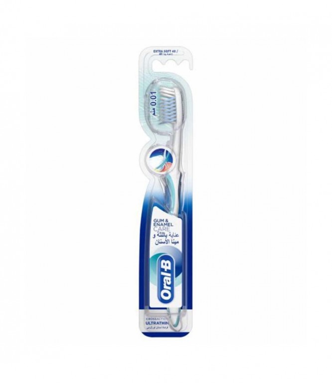 أورال بي فرشاة أسنان ناعمة جداً للعناية باللثة والمينا