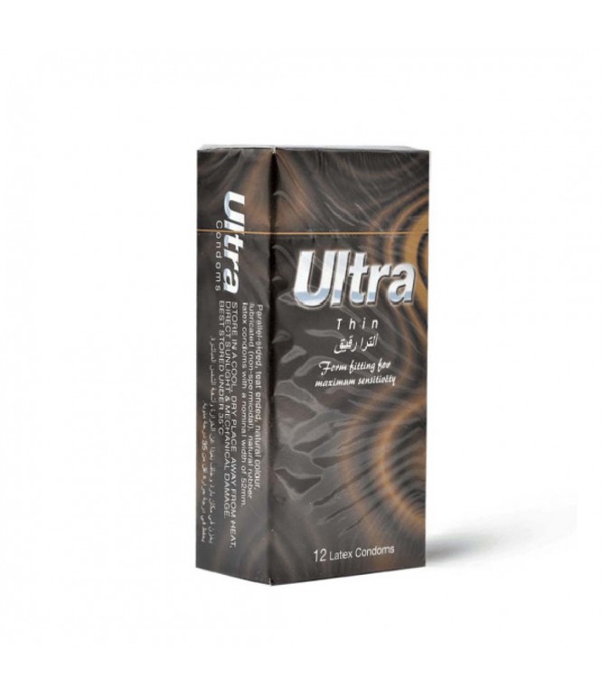 Ultra Thin Condoms 12 Pcs

