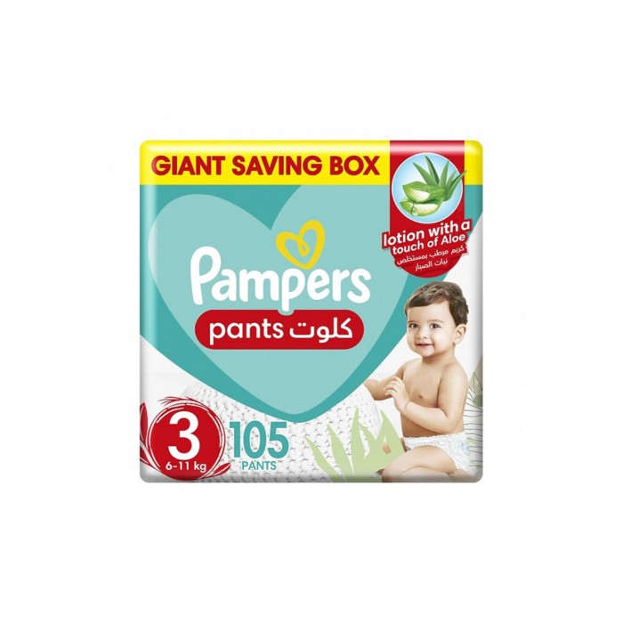 PAMPERS PANTS BOX 1X105 #3 MIDI