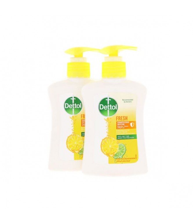 Dettol Hand Wash Fresh Odour Protection Twin Pack- 200ml
