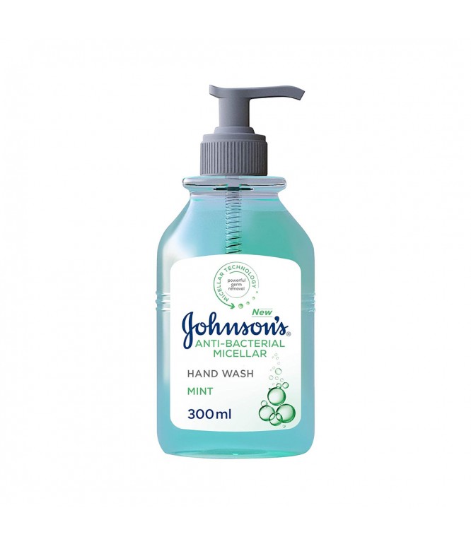 Johnson's Anti-Bacterial Hand Wash with Mint 300ml