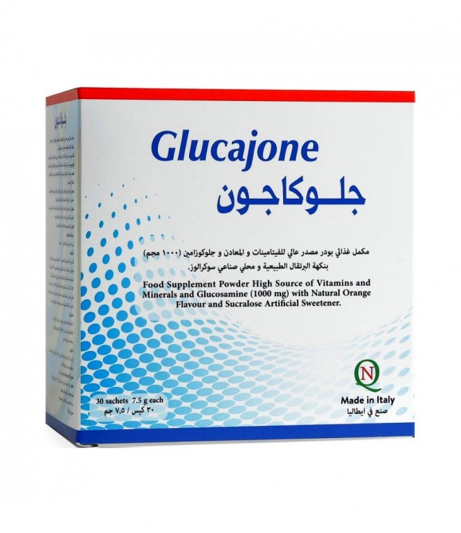 Glucajone Food Supplement Vitamins And Minerals 30 Sachets
