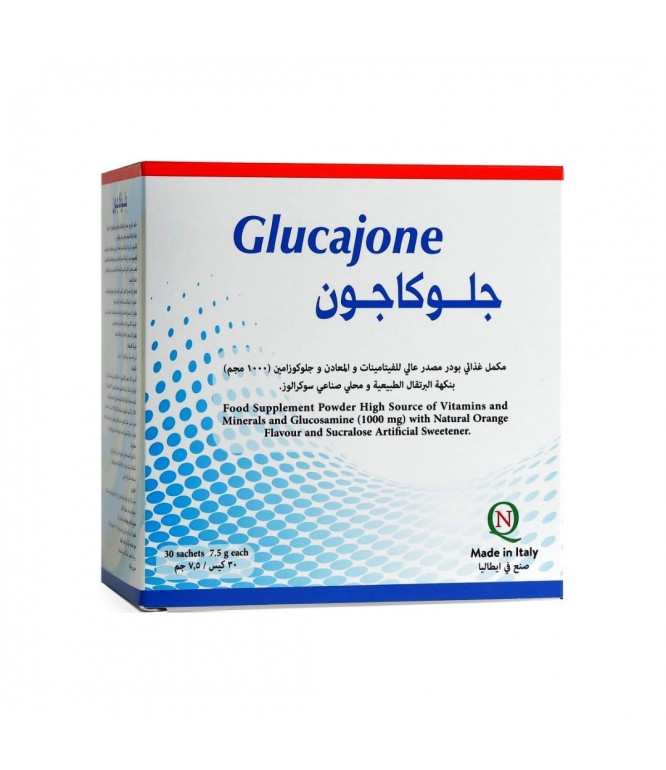 Glucajone Food Supplement Vitamins And Minerals 30 Sachets
