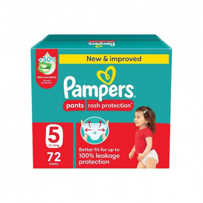 Pampers Pants Size 5 Mega Pack 72 