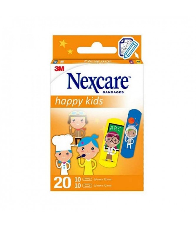 Nexcare Happy Kids Plasters 20 Pieces