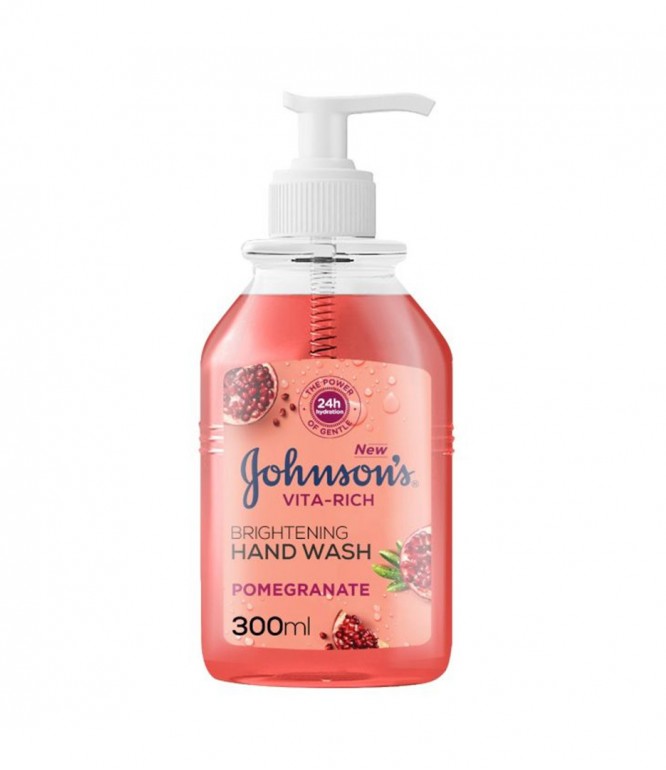 Johnson's Vita-Rich Brightening Hand Wash with Pomegranate 300ml
