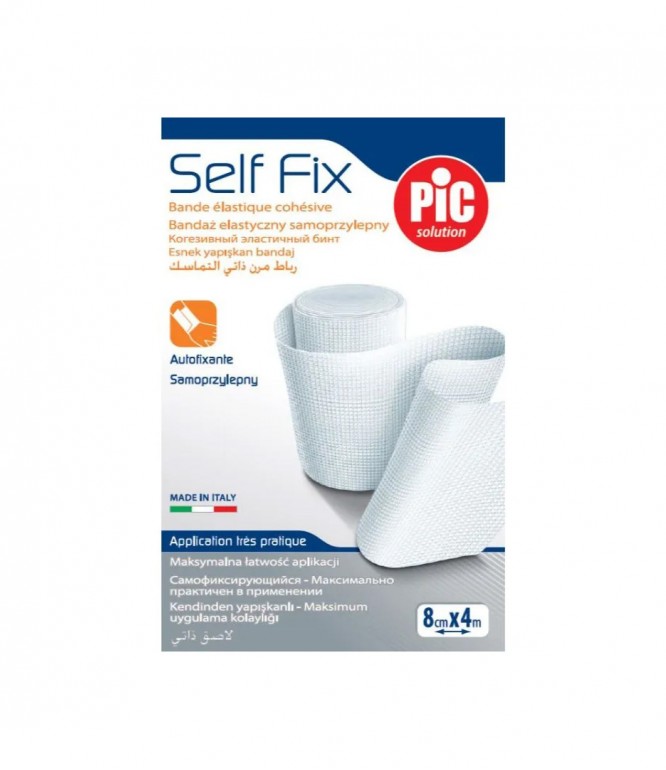 Pic Self Fix Elastic Bandage 8cm x 4m 1 Piece