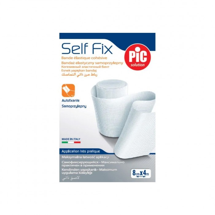 Pic Self Fix Elastic Bandage 8cm x 4m 1 Piece