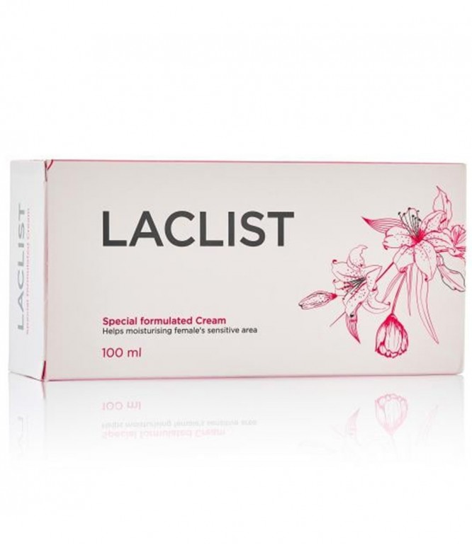 Laclist Moisturizing Cream for Sensitive Areas 100ml