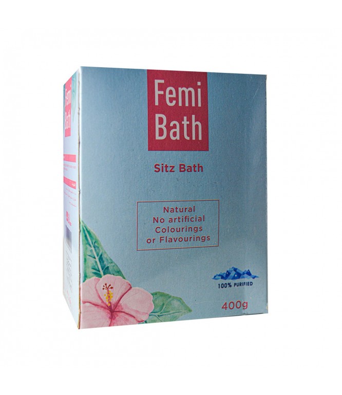 Femi bath Sitz Bath Purified Salts for Intimate Area 400 gm