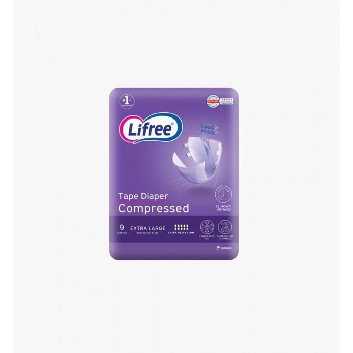 ليفري حفائض كبار السن مقاس كبير جدا 9قطع