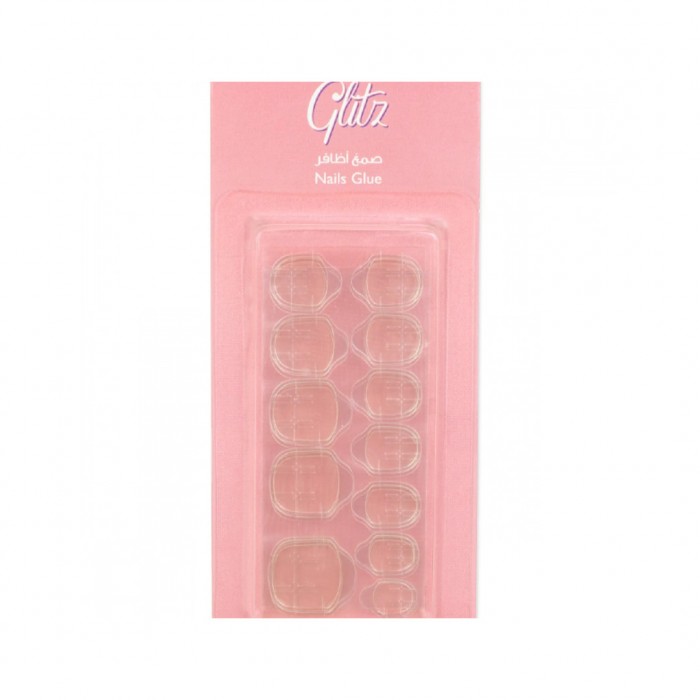 Glitz Nail Glue Stickers 60 Pieces