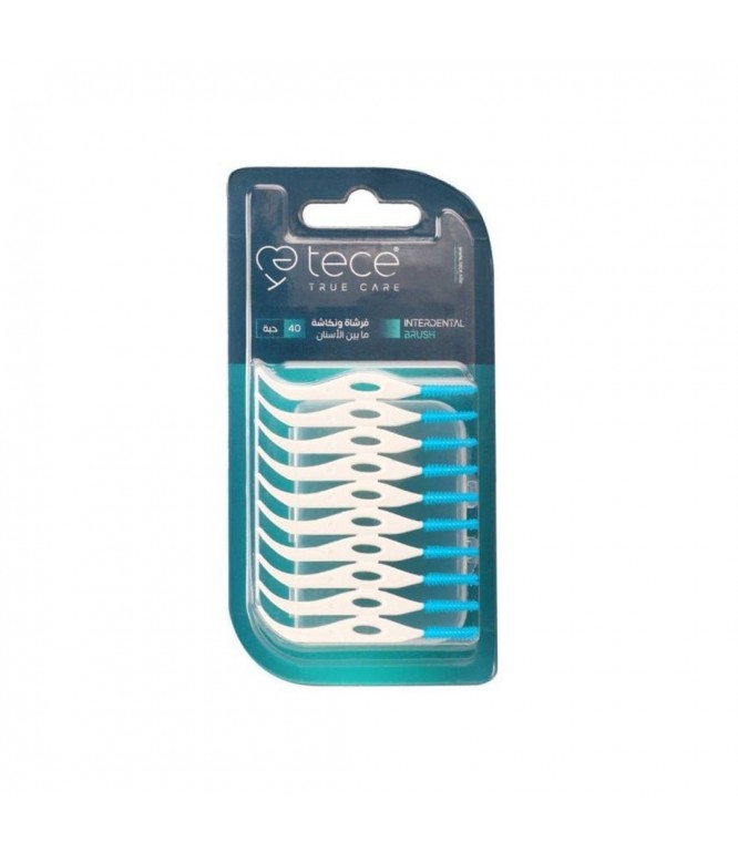 TeCe Braces Floss Picks With Interdental Pick 40 Pcs