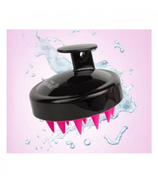 Rose Aroma Shampoo & Scalp Massager Brush 4760