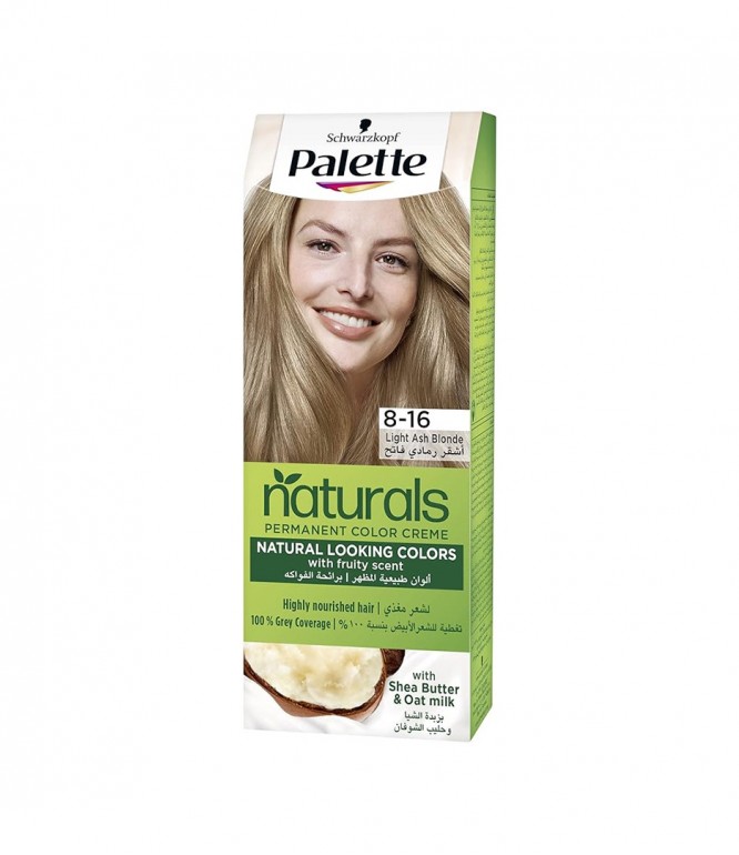 Palette Permanent Natural Color Light Ash Blonde 8-16