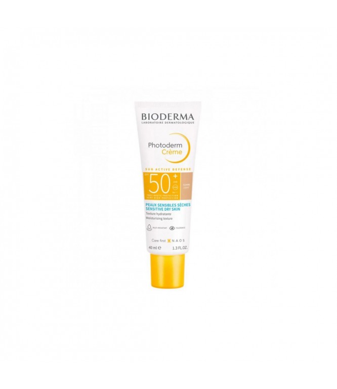 بيوديرما فوتوديرم كريم واقي من أشعة الشمس بمعامل حماية SPF 50+، لايت، حجم 40مل