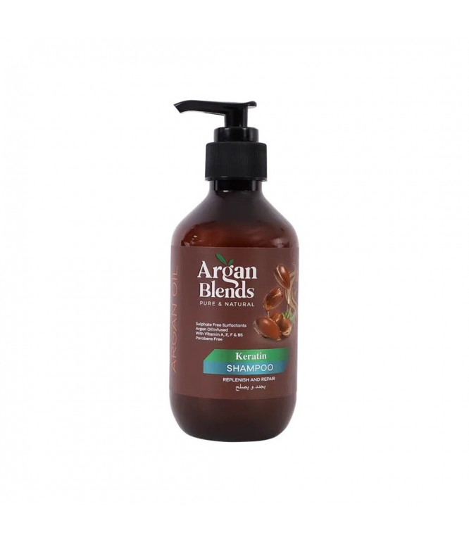 Argan Blends Keratin Shampoo 300ML