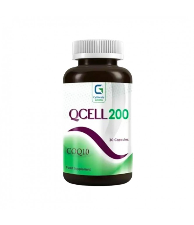 كيو سيل 200 كبسولات CoQ10 لدعم صحة القلب وإنتاج الطاقة 30 كبسولة