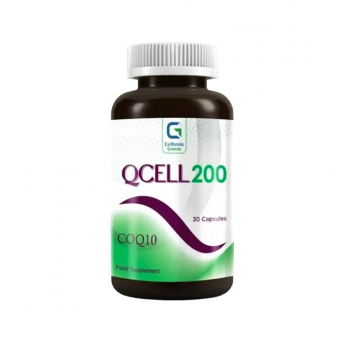 كيو سيل 200 كبسولات CoQ10 لدعم صحة القلب وإنتاج الطاقة 30 كبسولة